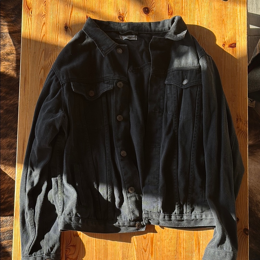 Women's Black Denim Jacket